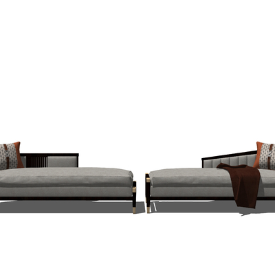 New Chinese-style chaise longue