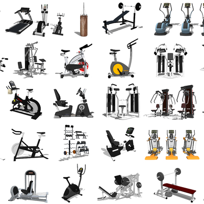 Modern Fitness Equipment