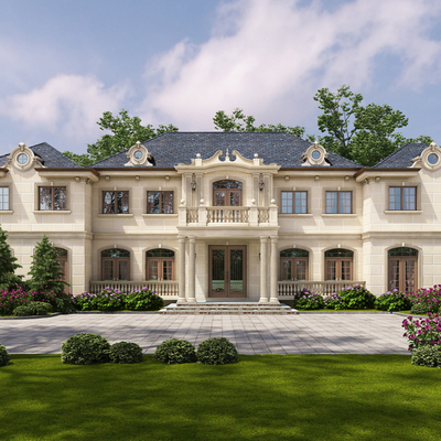 European-style villa