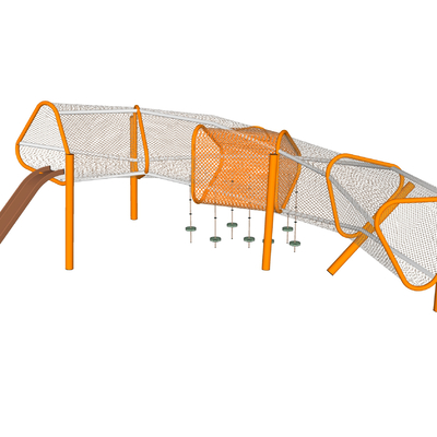 Modern Slide Climbing Net