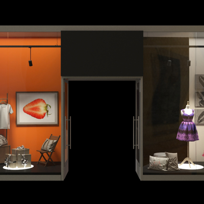 Modern Clothing Window