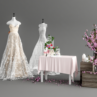 Modern Bridal Shop Model