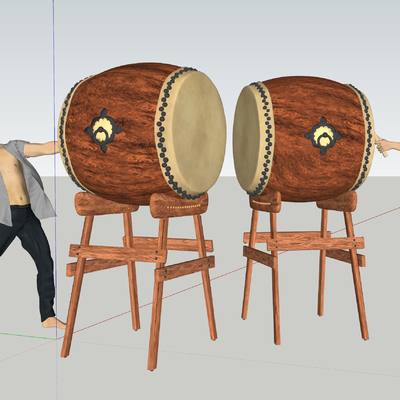 Modern Drumming Man