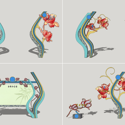 Modern Flower Theme Identification System