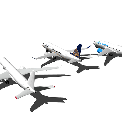 modern airliner