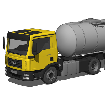 modern tank transport truck