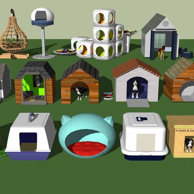 Modern cat house