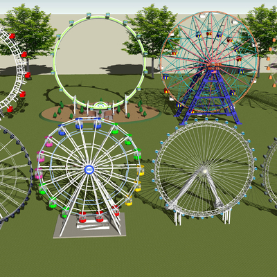 Modern Ferris Wheel