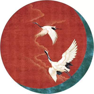 New Chinese Crane Carpet