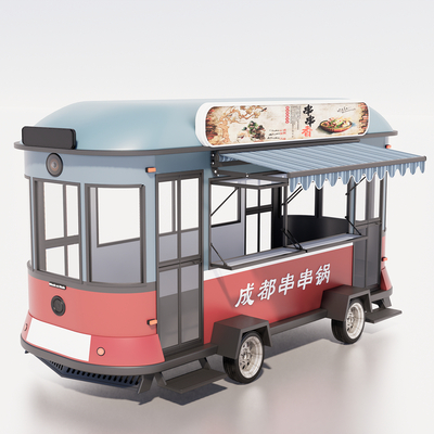 Modern fast food car snack car