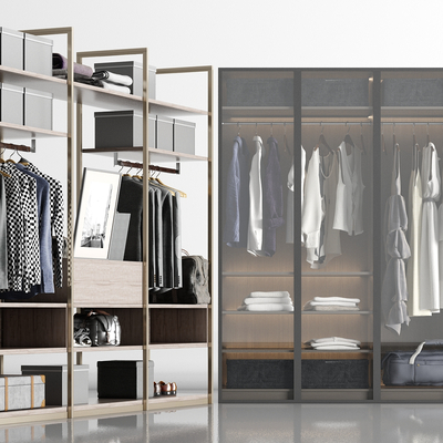 modern clothes hanger wardrobe