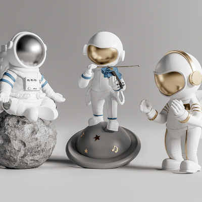 Modern Astronaut Doll Ornaments