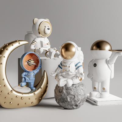 Modern Astronaut Doll Ornaments