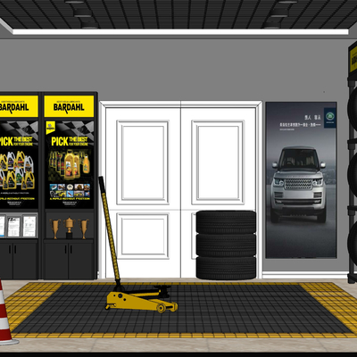 Hyundai car beauty repair shop car wash shop