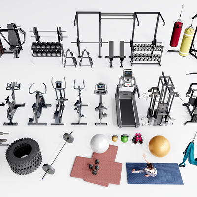 Modern Fitness Equipment