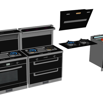 Modern integrated stove integrated sink gas stove