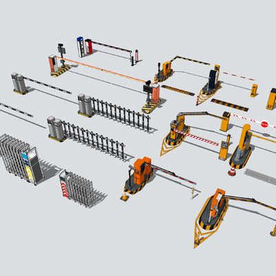 Modern access control toll pole