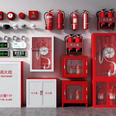 Modern fire extinguisher fire fighting equipment