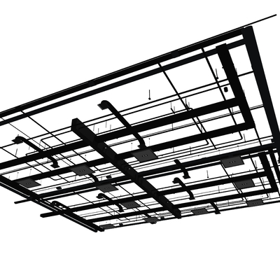 Modern ventilation duct ceiling