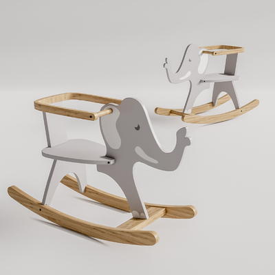 Modern Children's Trojan Rocking Chair