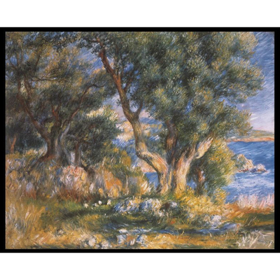 Landscape oil painting