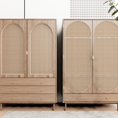 Nordic Solid Wood Locker