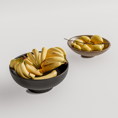 Modern Banana Fruit Plate