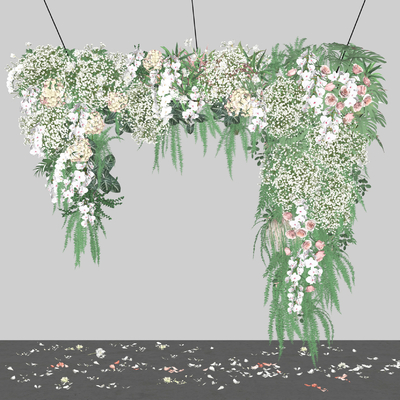 Modern Wedding Wedding Art Display