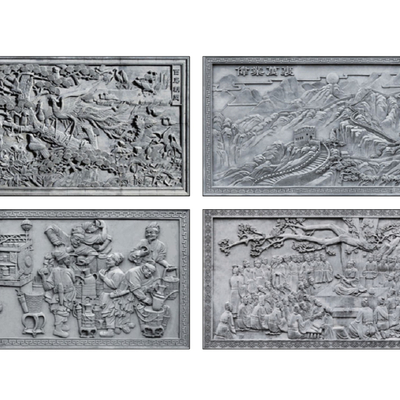 Chinese carving pattern