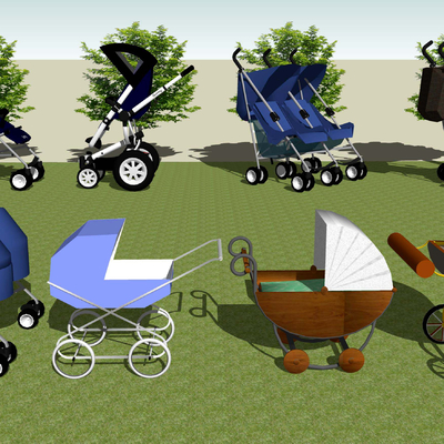 Modern baby carriage