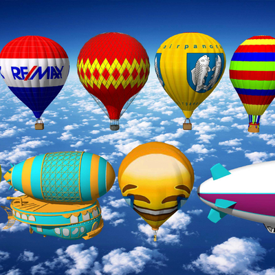 Modern Hot Air Balloon