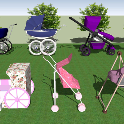 Modern baby carriage