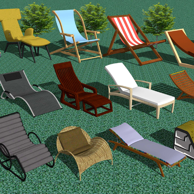 Modern Outdoor Beach Chair