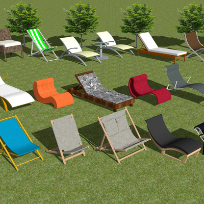 Modern Outdoor Beach Chair