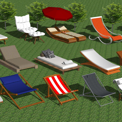 Modern Outdoor Beach Chair