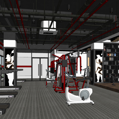 Industrial wind gym