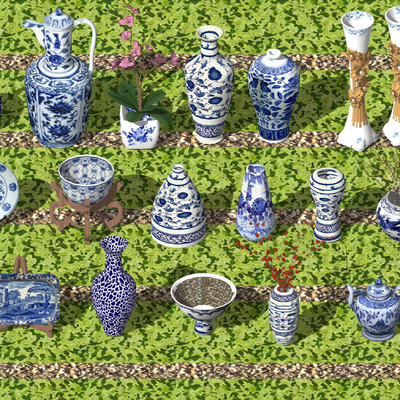 Chinese blue and white porcelain