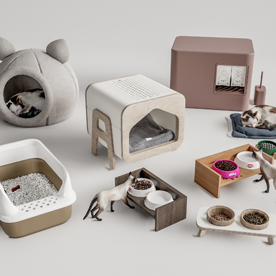 Modern cat litter box