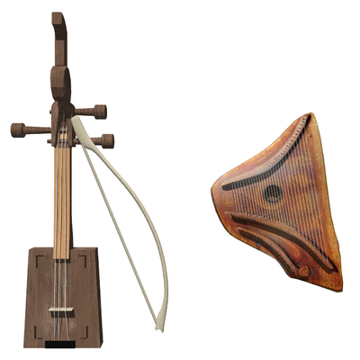 Chinese Minority Musical Instrument Matouqin