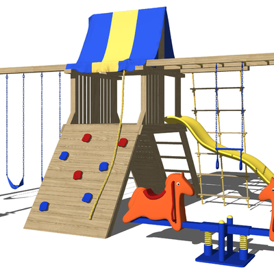 Modern children's entertainment equipment seesaw