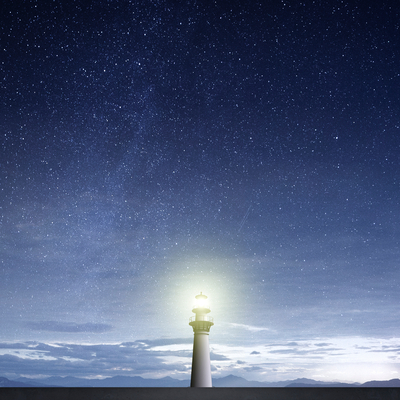 Night starry background