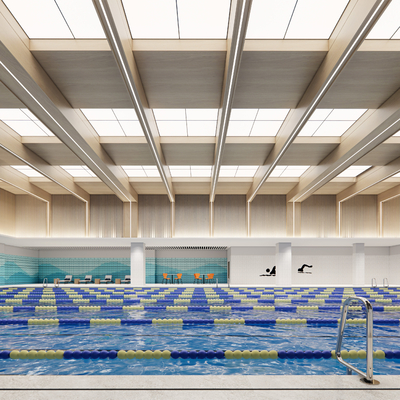 modern indoor Natatorium