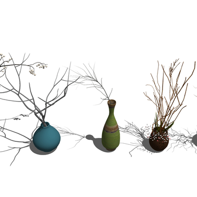 Neo-Chinese Style Dead Branch Vase Ornaments