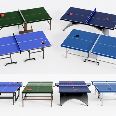 Modern table tennis table table tennis table