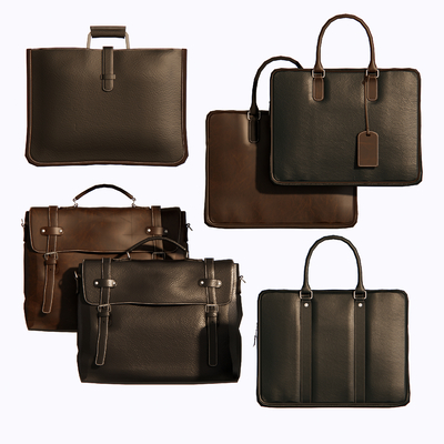 Modern Leather Bag Briefcase