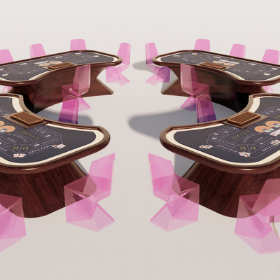 Modern Poker Table