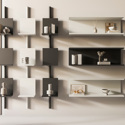 Modern Wall-Mounted Storage Rack