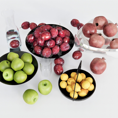 Modern fruit plate fruit