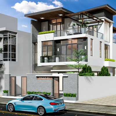 Modern single-family villa