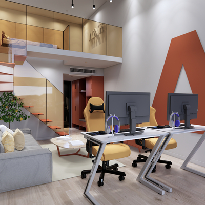 Modern E-sports Hotel